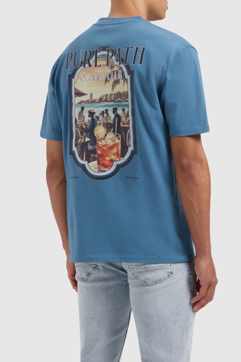 Pure Path loose fit crewneck ss tshirts